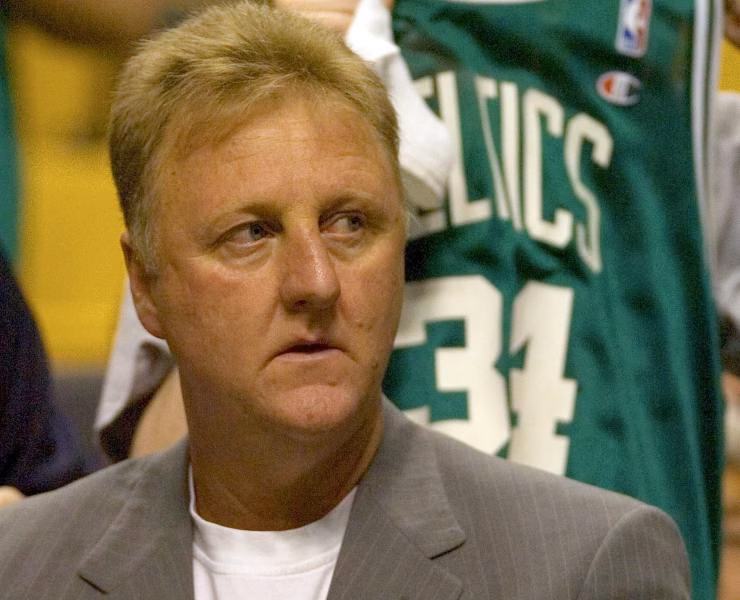 Larry Bird Boston Lakers NBA truccata