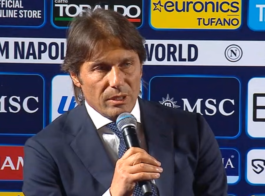 Antonio Conte, allenatore Napoli Coppa Italia