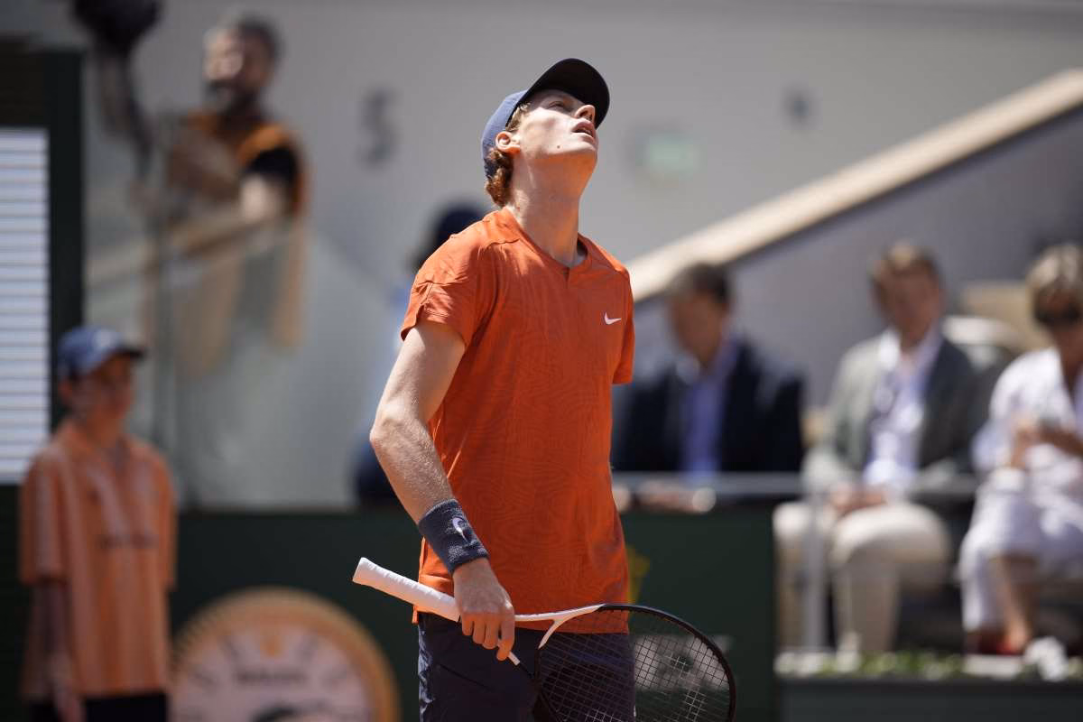 che mazzata per Sinner