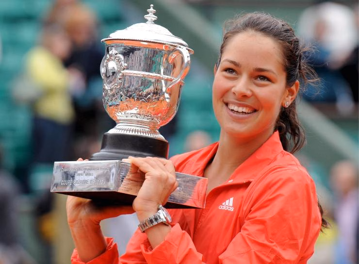 Ana Ivanovic su Sinner e Paolini