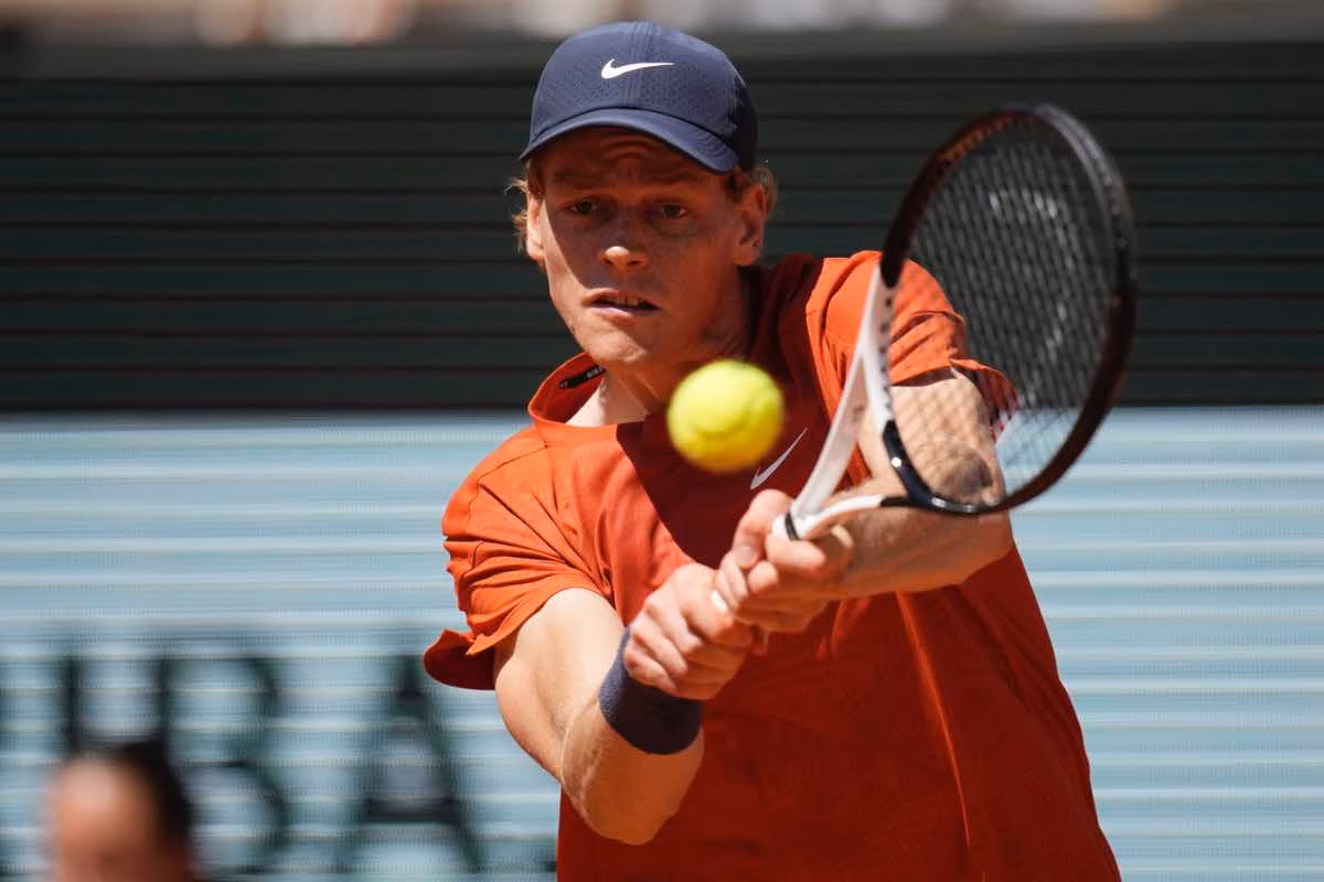 Sinner da brividi: annuncio lampo