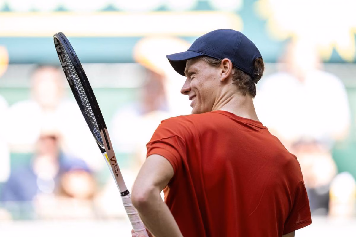 Sinner risata Atp Halle