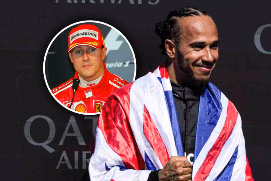 Hamilton Formula 1 primato 104 GP Schumacher