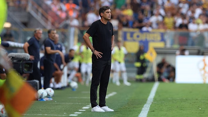 Paulo Fonseca, allenatore del Milan, Lione