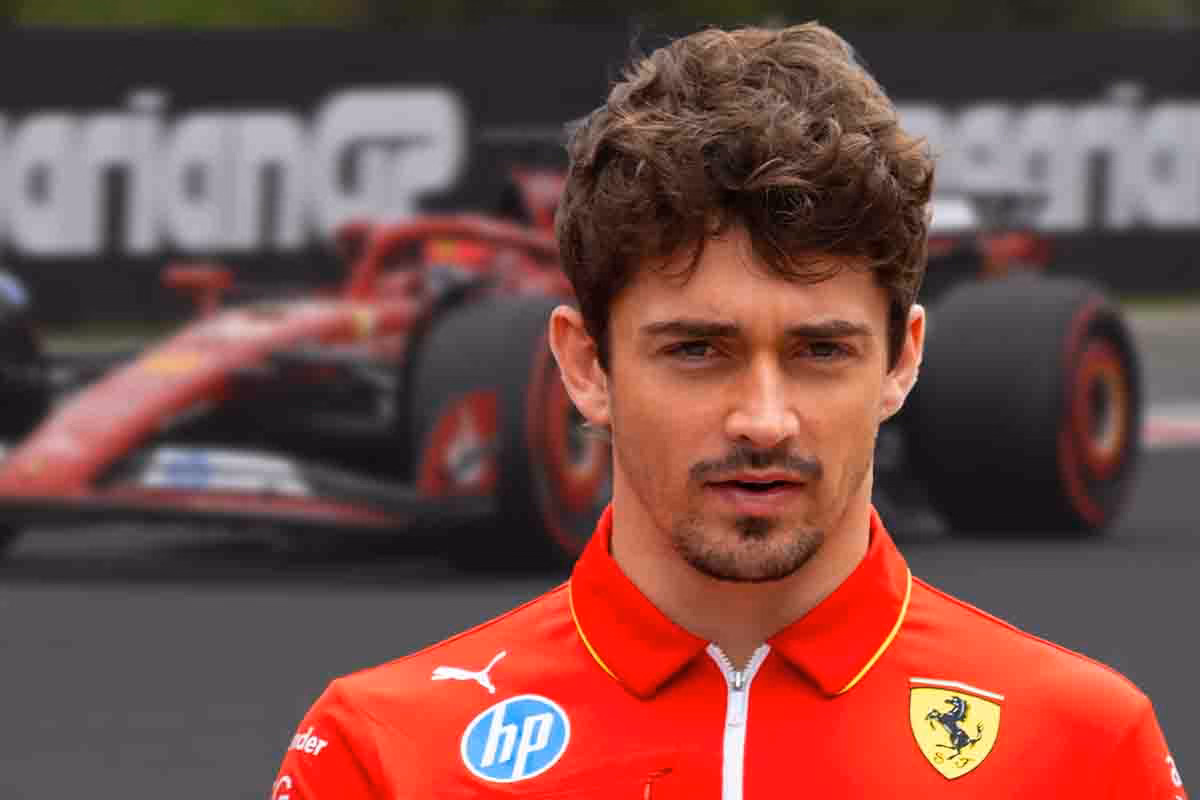 Leclerc dolori braccia GP Olanda