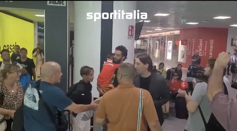 VIDEO – Gigot sbarca a Fiumicino: ora visite e firma con la Lazio