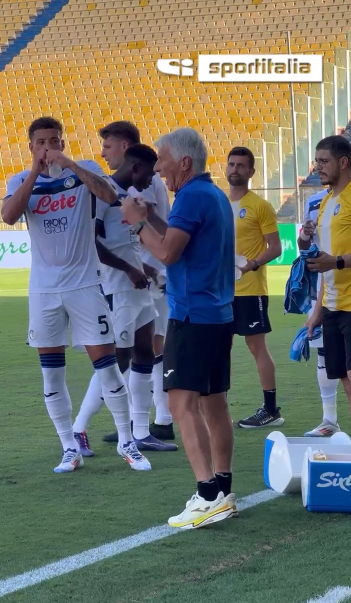 Parma-Atalanta, la sfuriata di Gasperini (VIDEO)