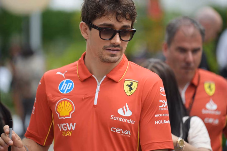 Leclerc Formula 1 Instagram Ricciardo saluto