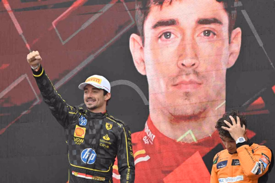 Leclerc non ha voglia di cambiare colore