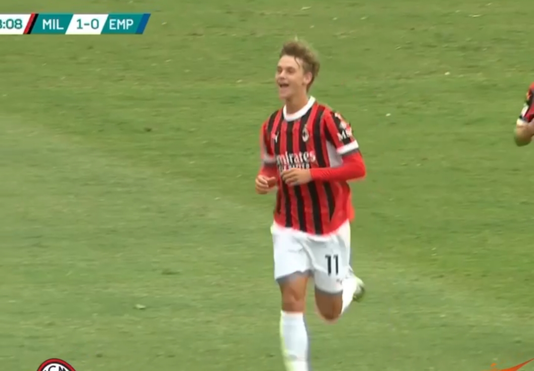 VIDEO – Milan Primavera, ancora in gol Maximilian Ibrahimovic