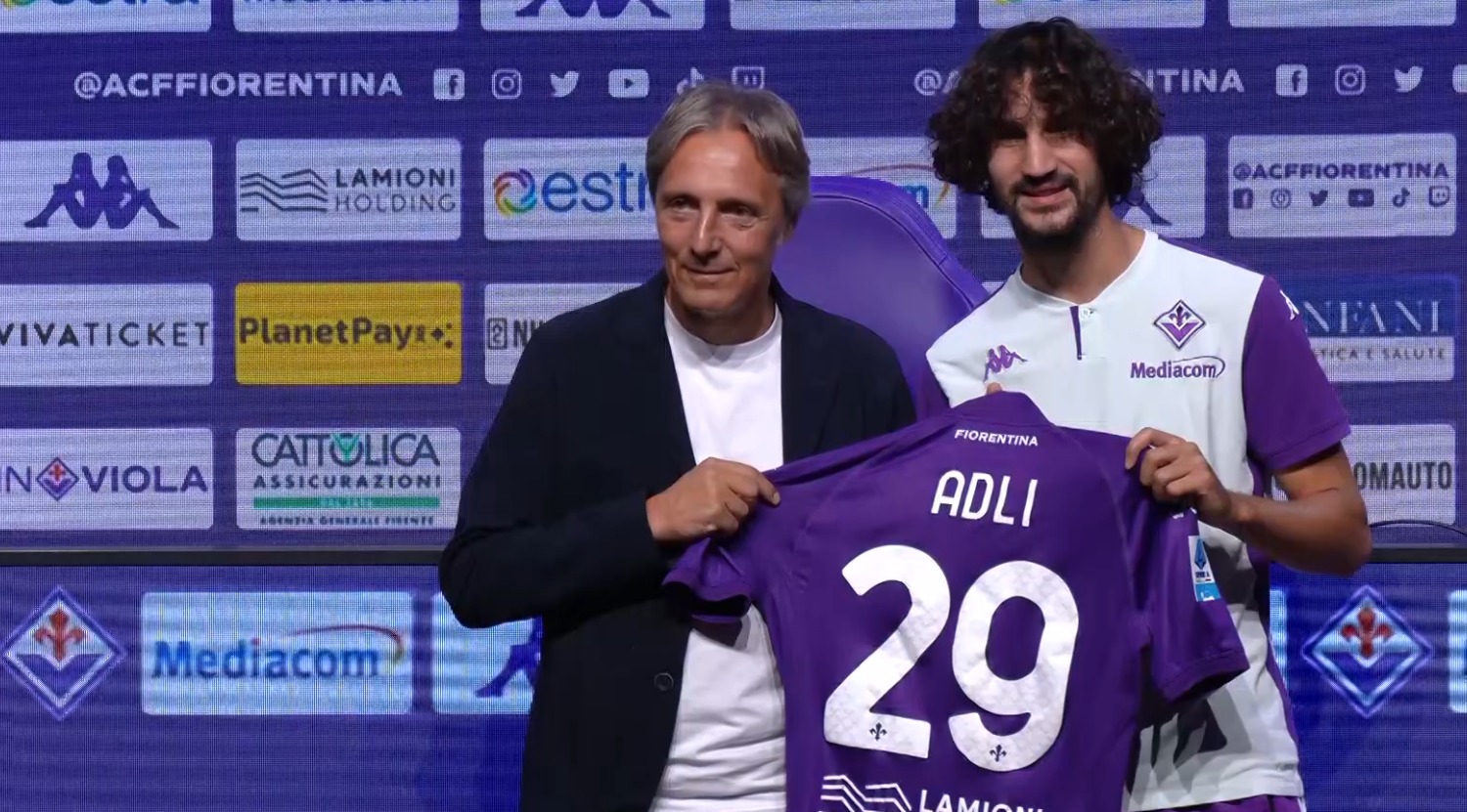Fiorentina, Adli si presenta: “Non mi interessano le statistiche. Voglio vincere”