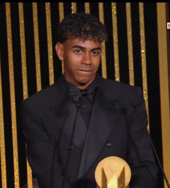 Pallone d’Oro, a Lamine Yamal il Trofeo Kopa