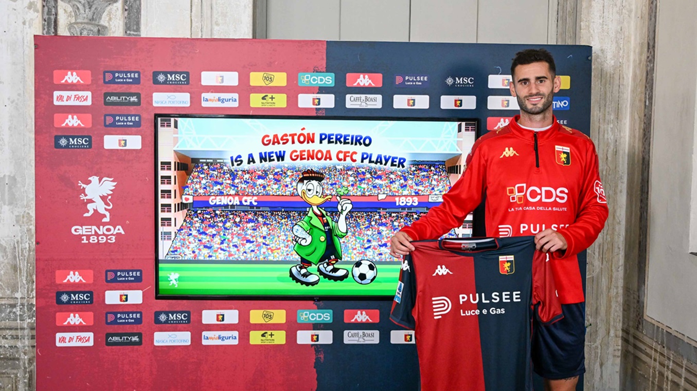 Ufficiale: Gaston Pereiro è un nuovo giocatore del Genoa
