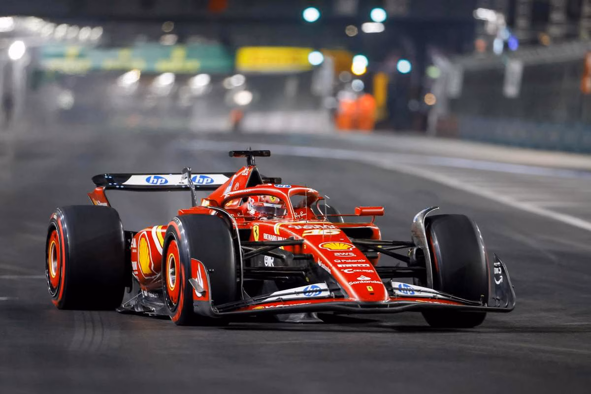 La Ferrari di Charles Leclerc