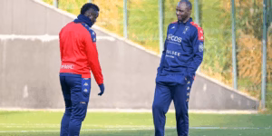 Patrick Vieira in allenamento col Genoa