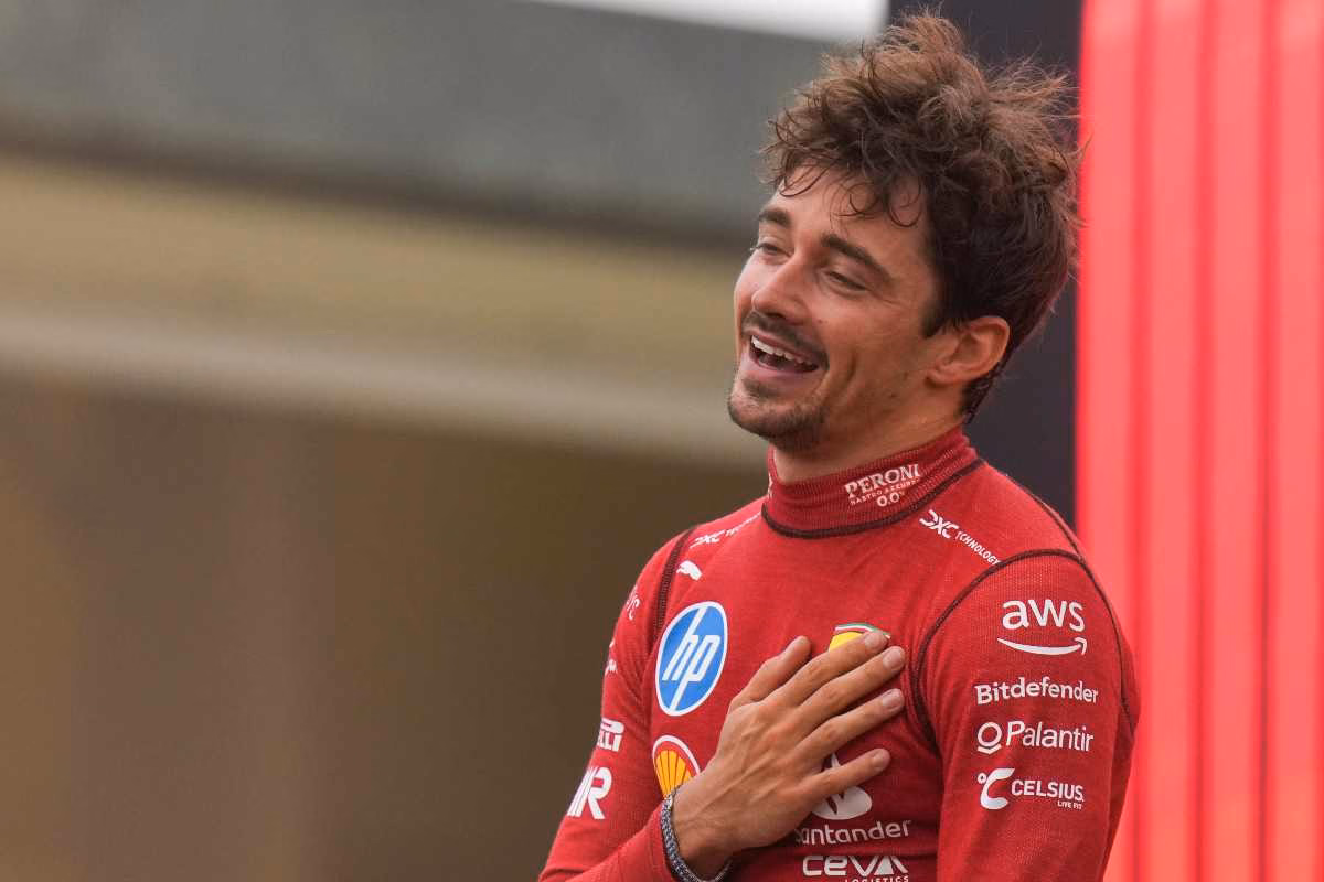 Charles Leclerc, pilota della Ferrari