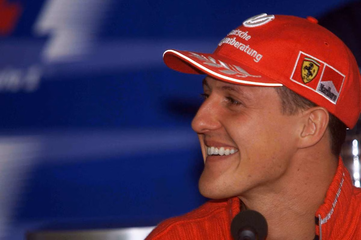 L'ex pilota della Ferrari, Michael Schumacher