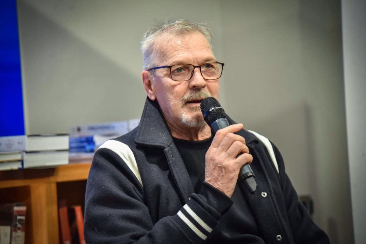 Tacconi alla presentazione del suo libro