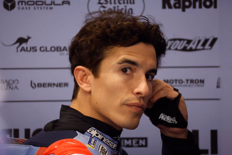 Primo piano di Marc Marquez