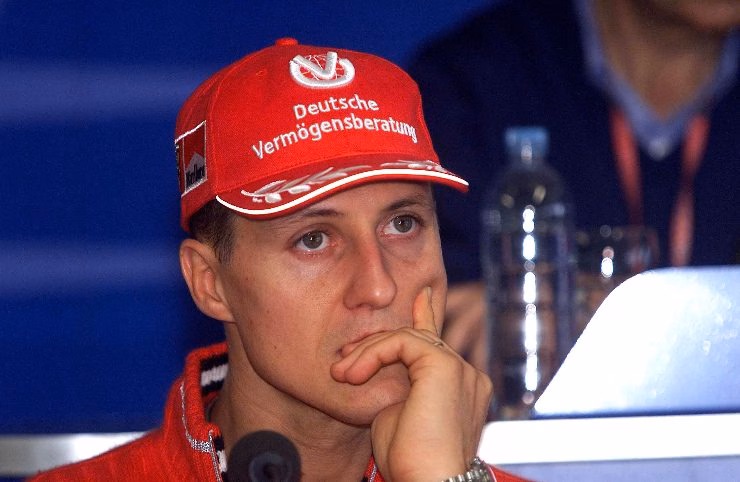 L'ex pilota della Ferrari Michael Schumacher