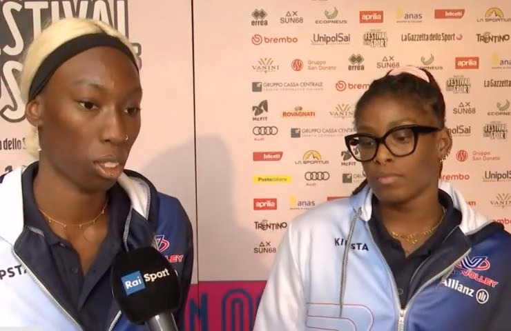 Egonu e Sylla intervistate dalla Rai