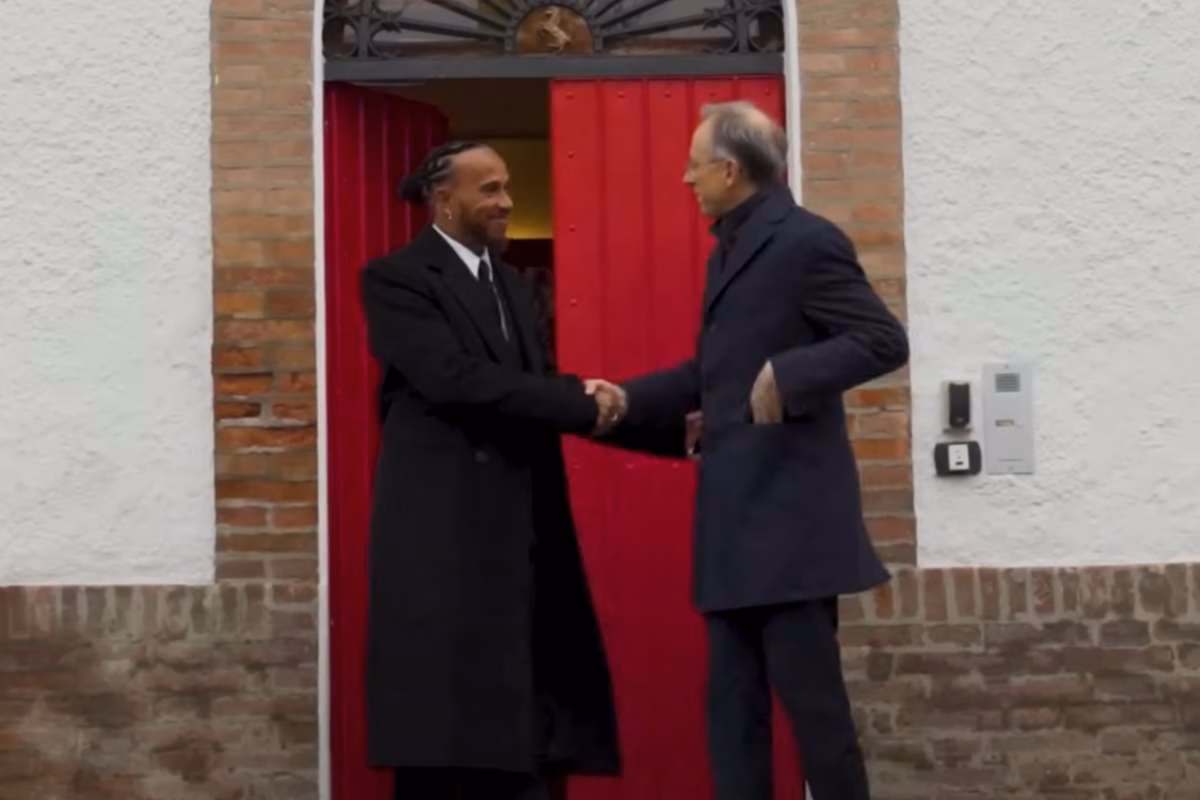 Hamilton a Maranello