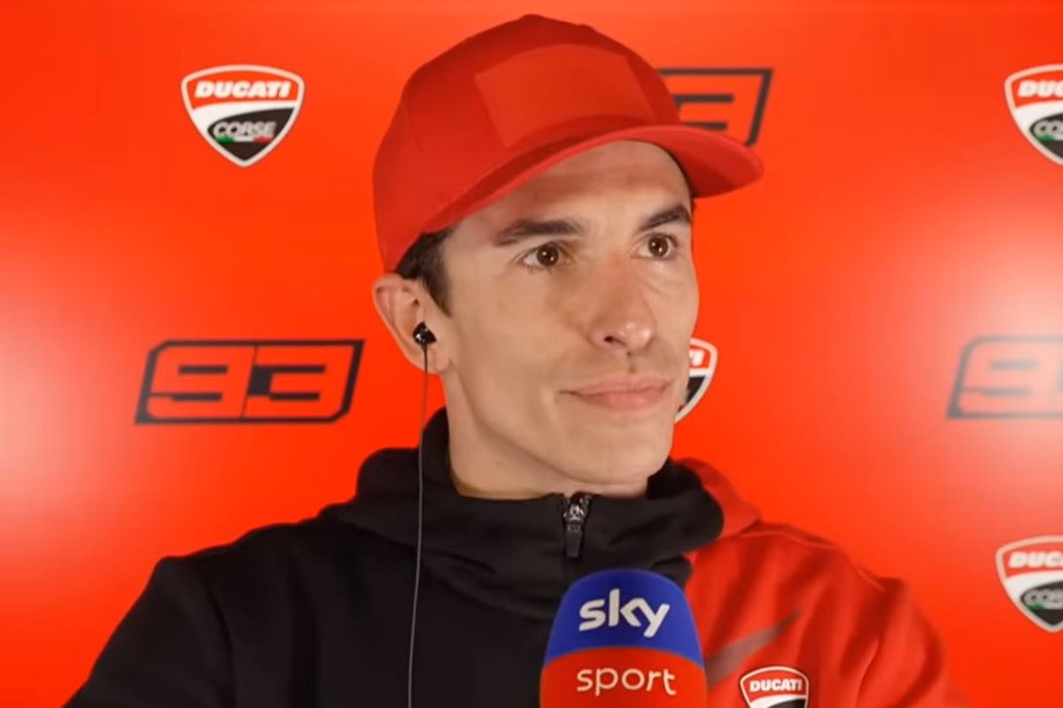 Marquez intervistato da Sky