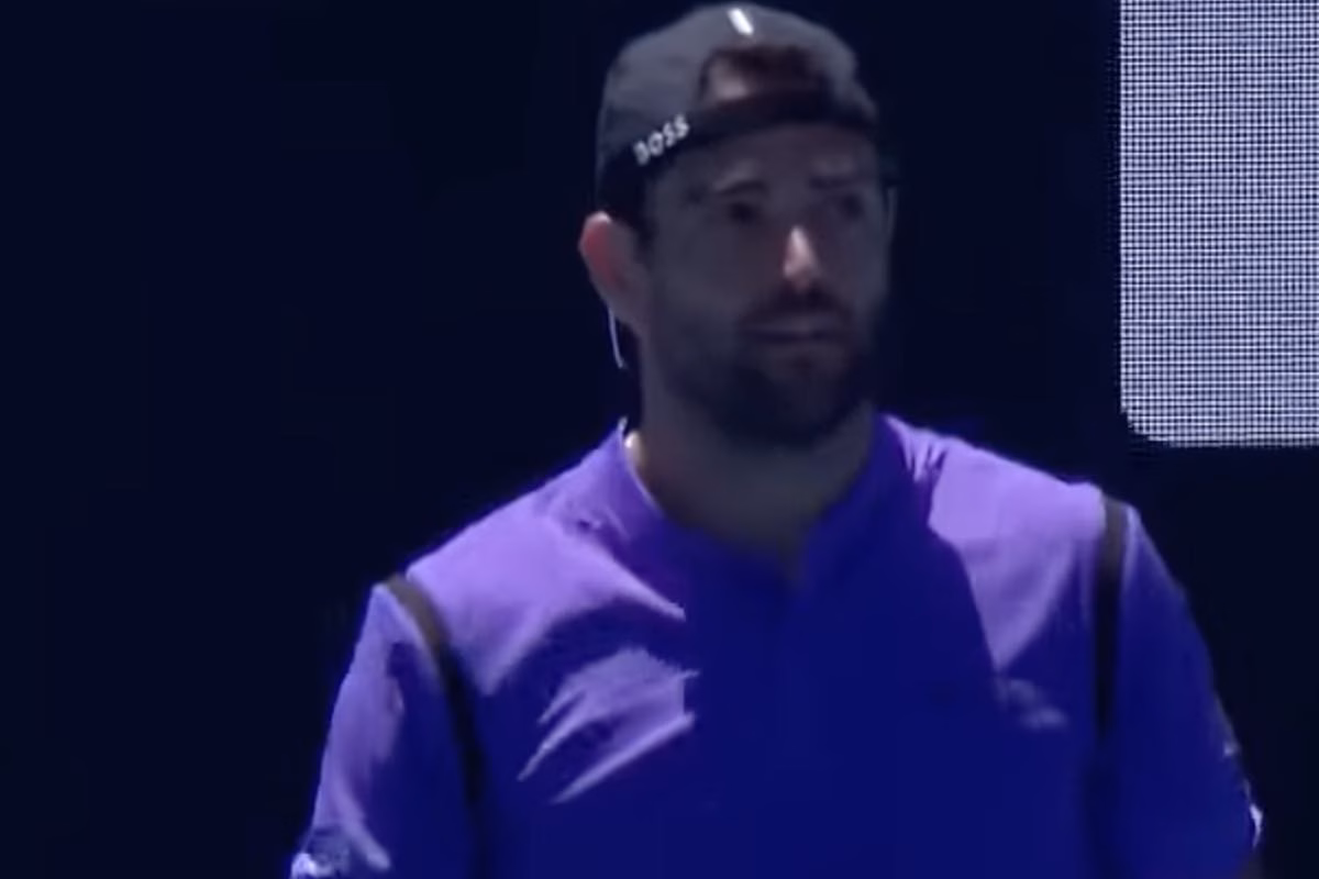 Berrettini in campo agli Australian Open