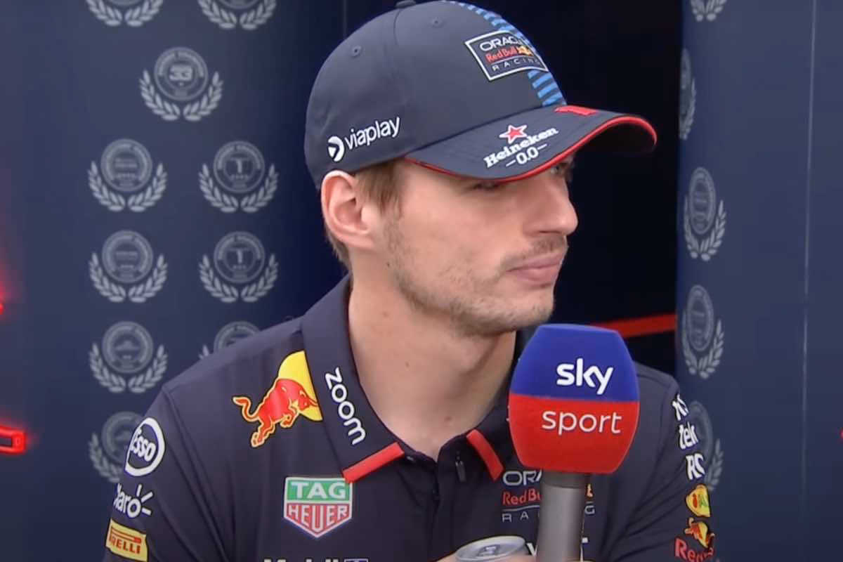 Verstappen parla a SKy