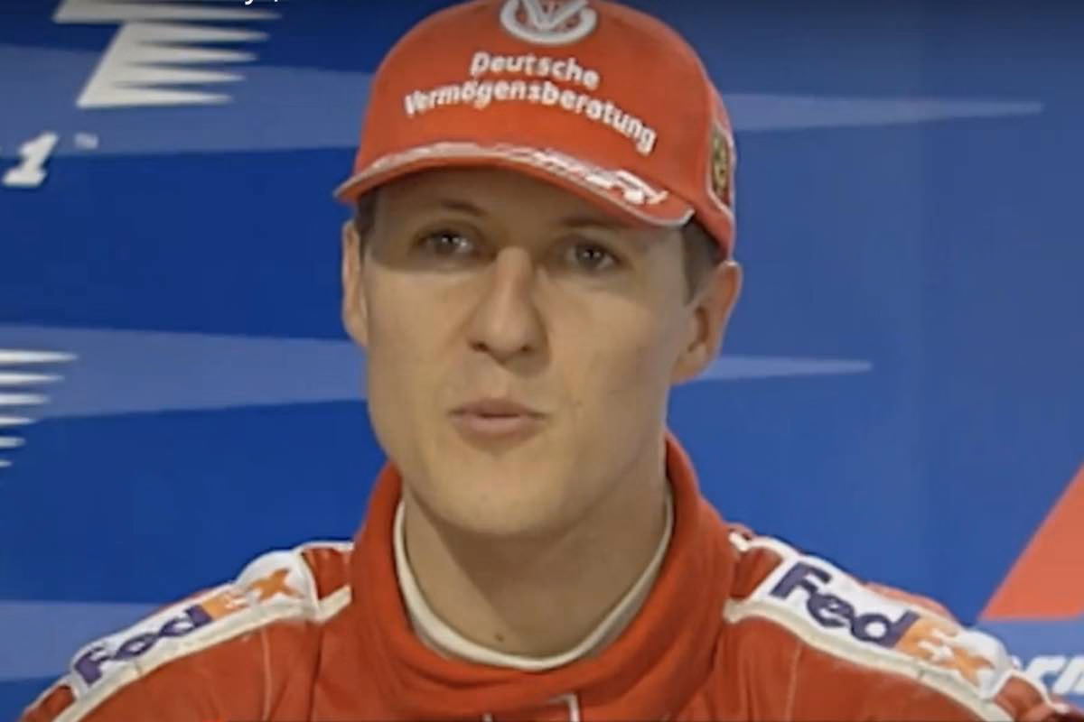 Schumacher in conferenza