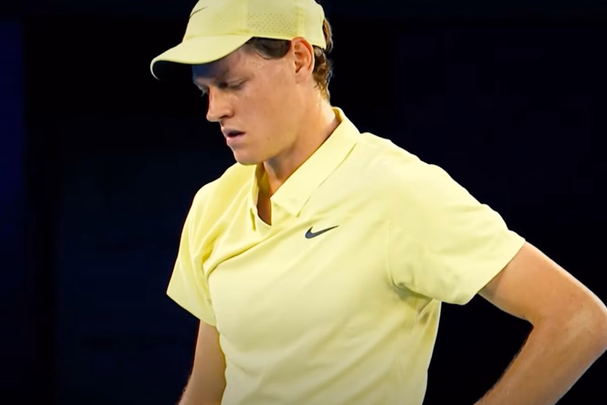 Sinner durante gli AO