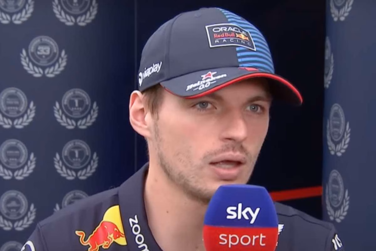 Verstappen intervistato da Sky