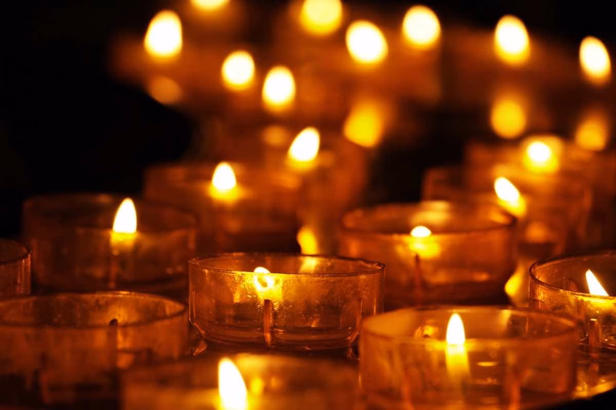 candele funebri