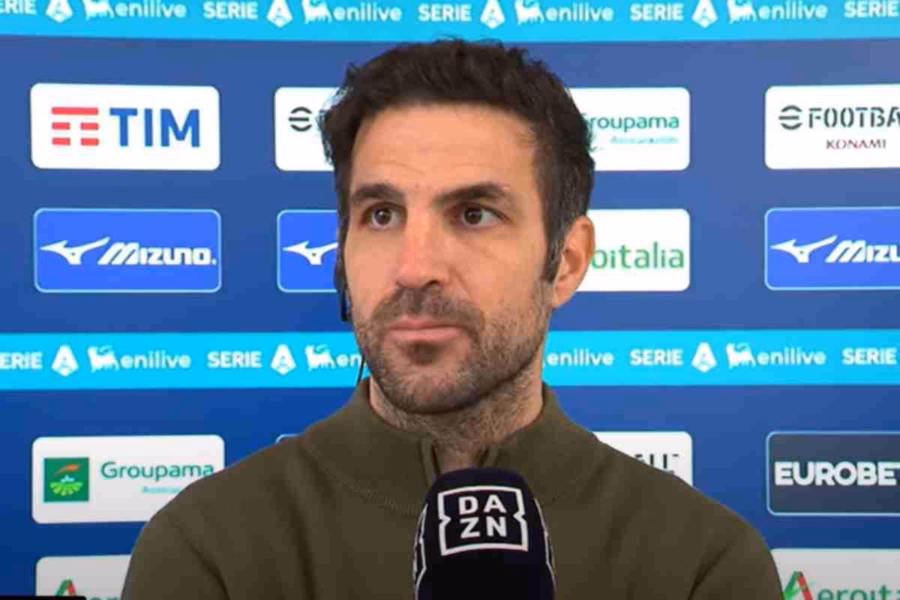 Cesc Fabregas, allenatore del Como. La sua squadra è l'unica italiana in questa speciale classifica