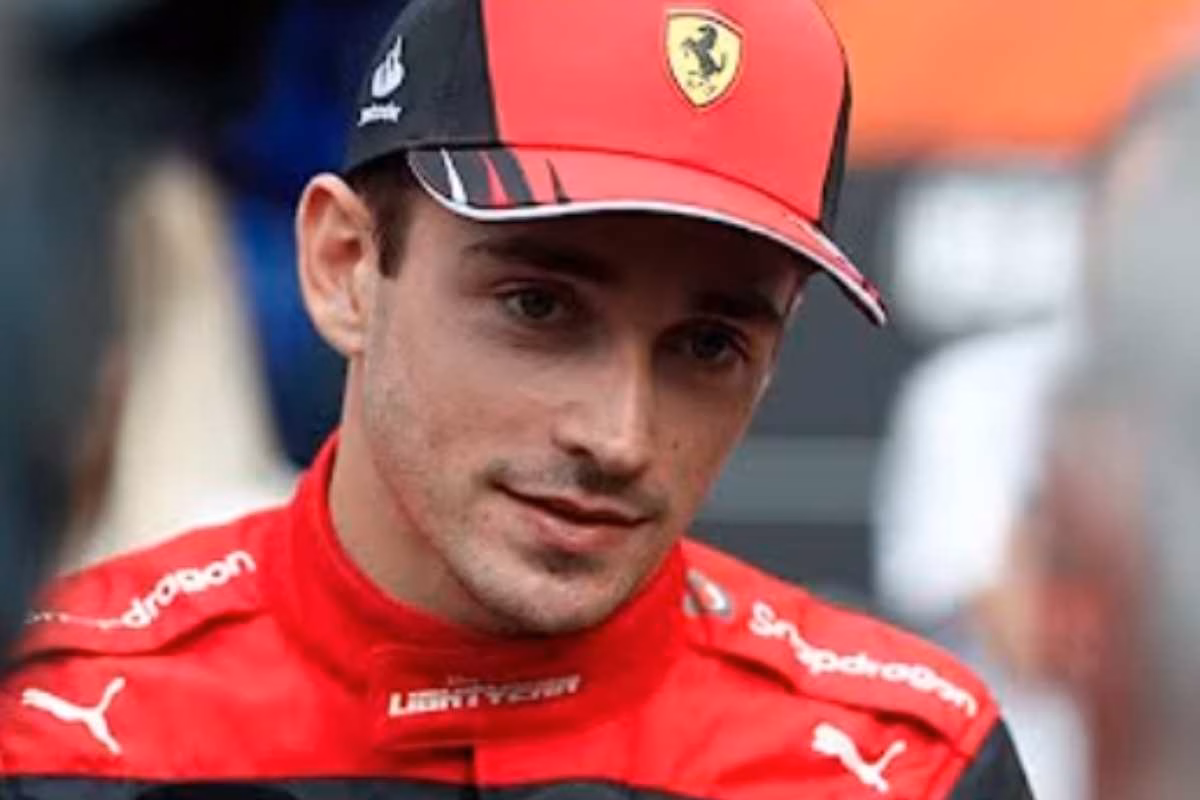 Leclerc prima di un Gran premio