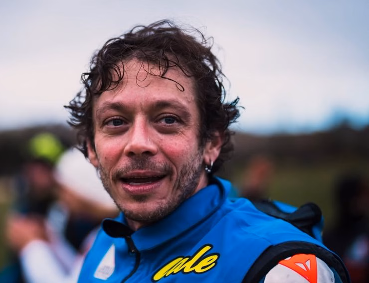 Valentino Rossi in Motocross