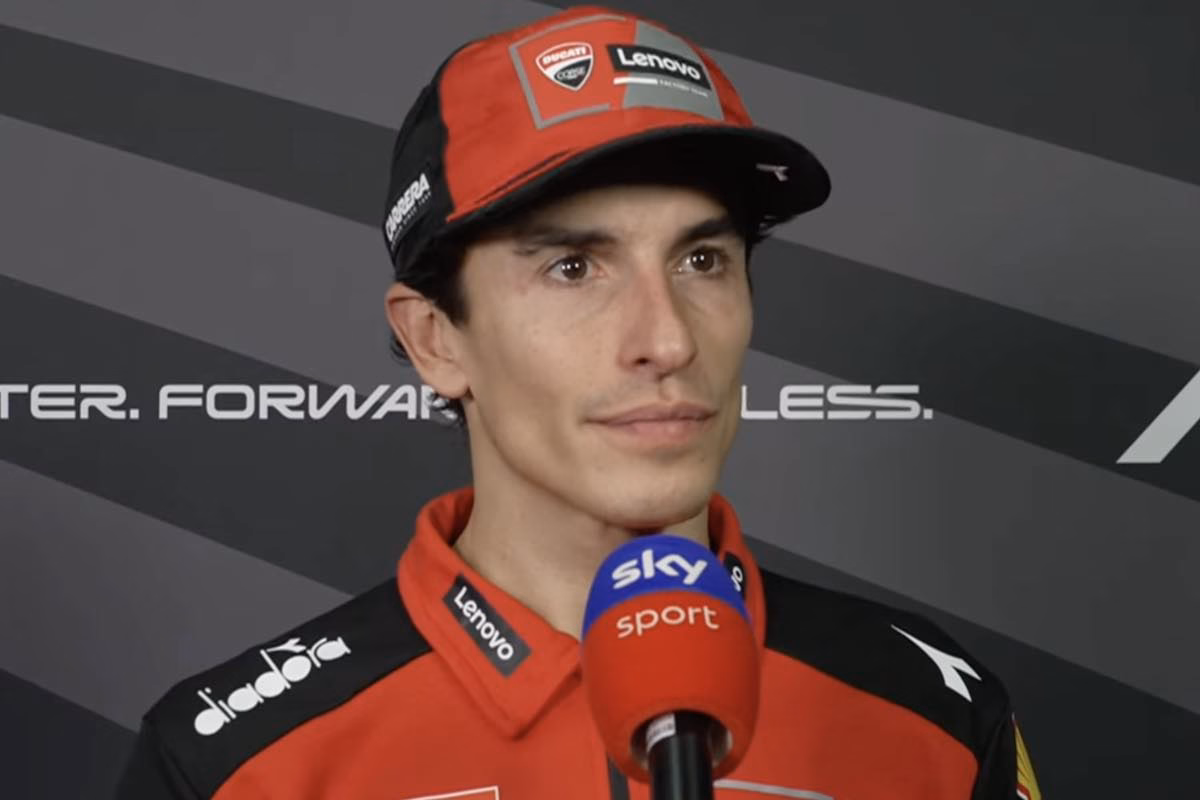 Marquez a Sky dopo i test di Sepang