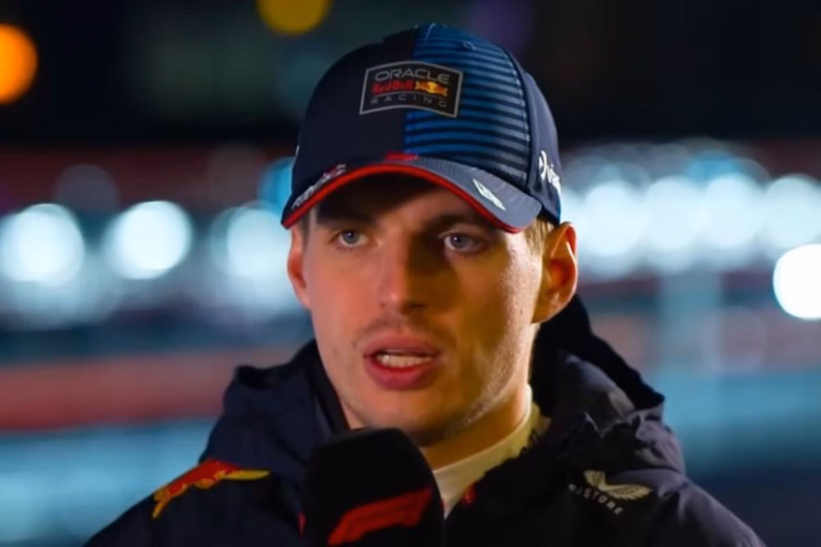 Verstappen scherza con Lambiase