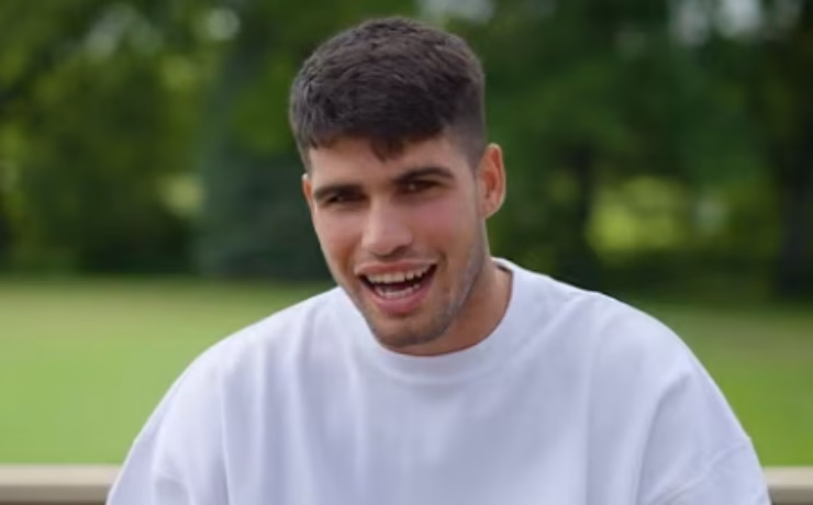 Alcaraz in una intervista