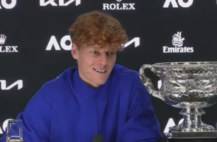 Sinner in conferenza stampa