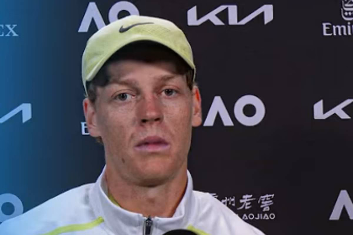 Sinner durante una intervista