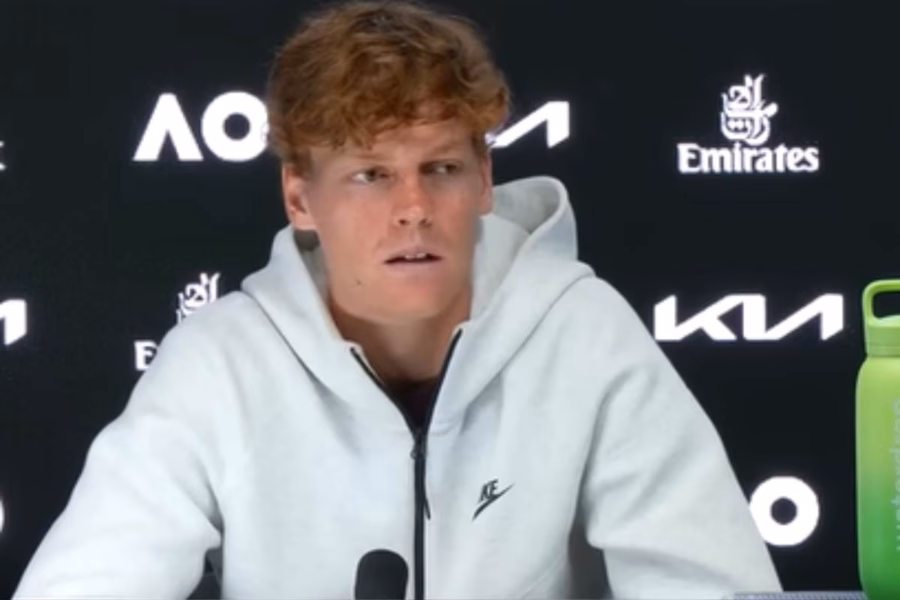 Sinner in conferenza stampa