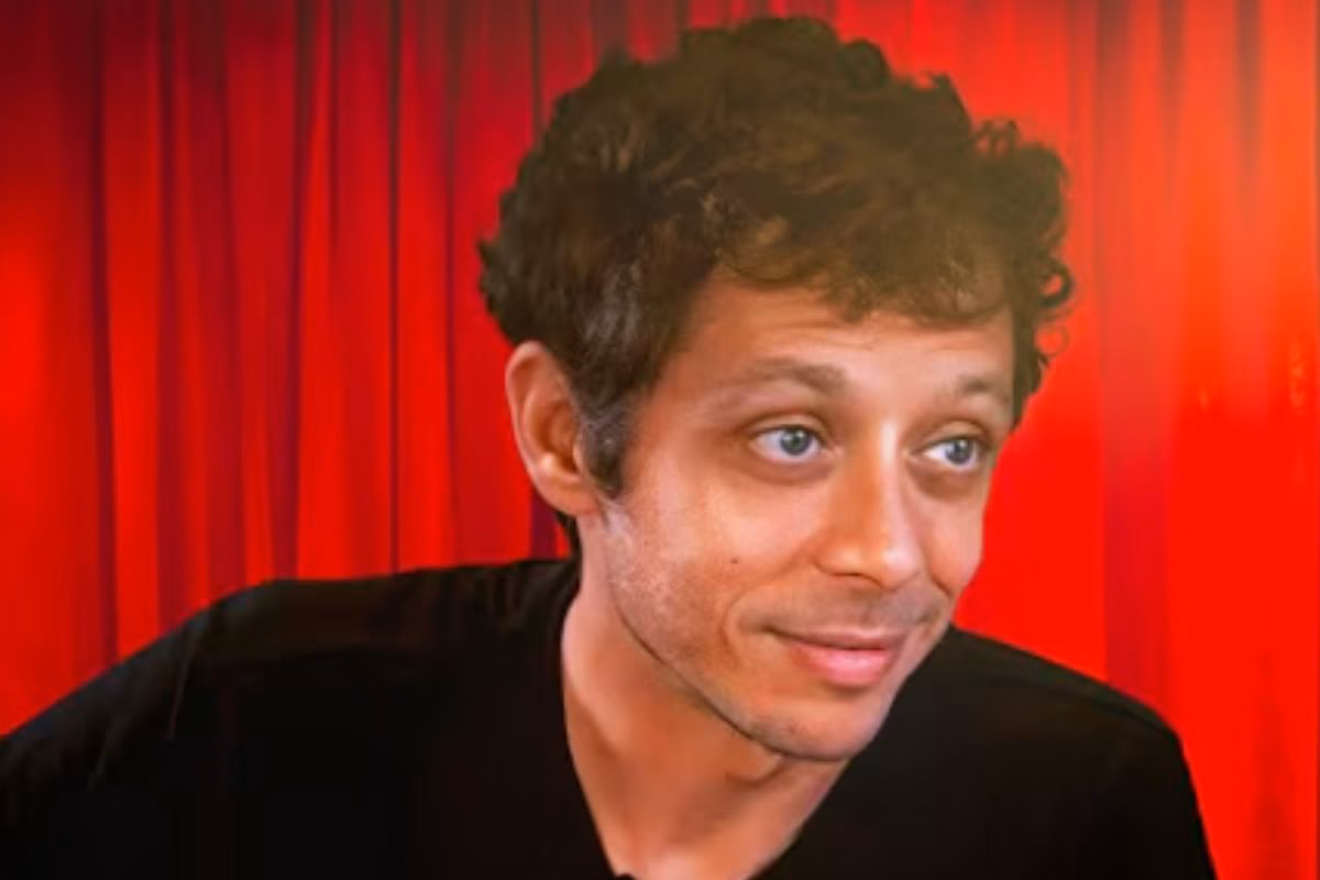 Valentino Rossi in una intervista