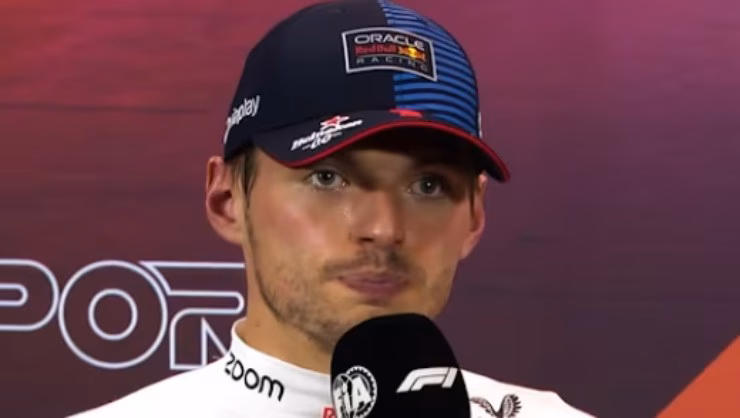Verstappen in conferenza stampa