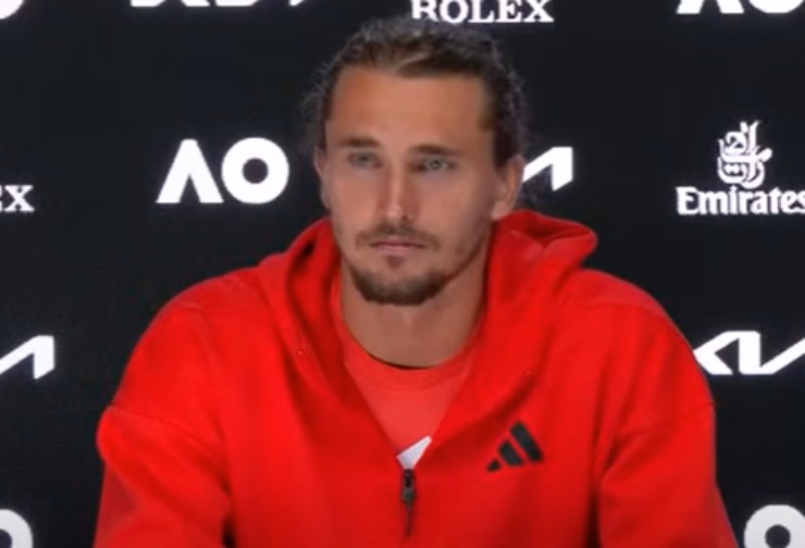 Zverev in conferenza stampa