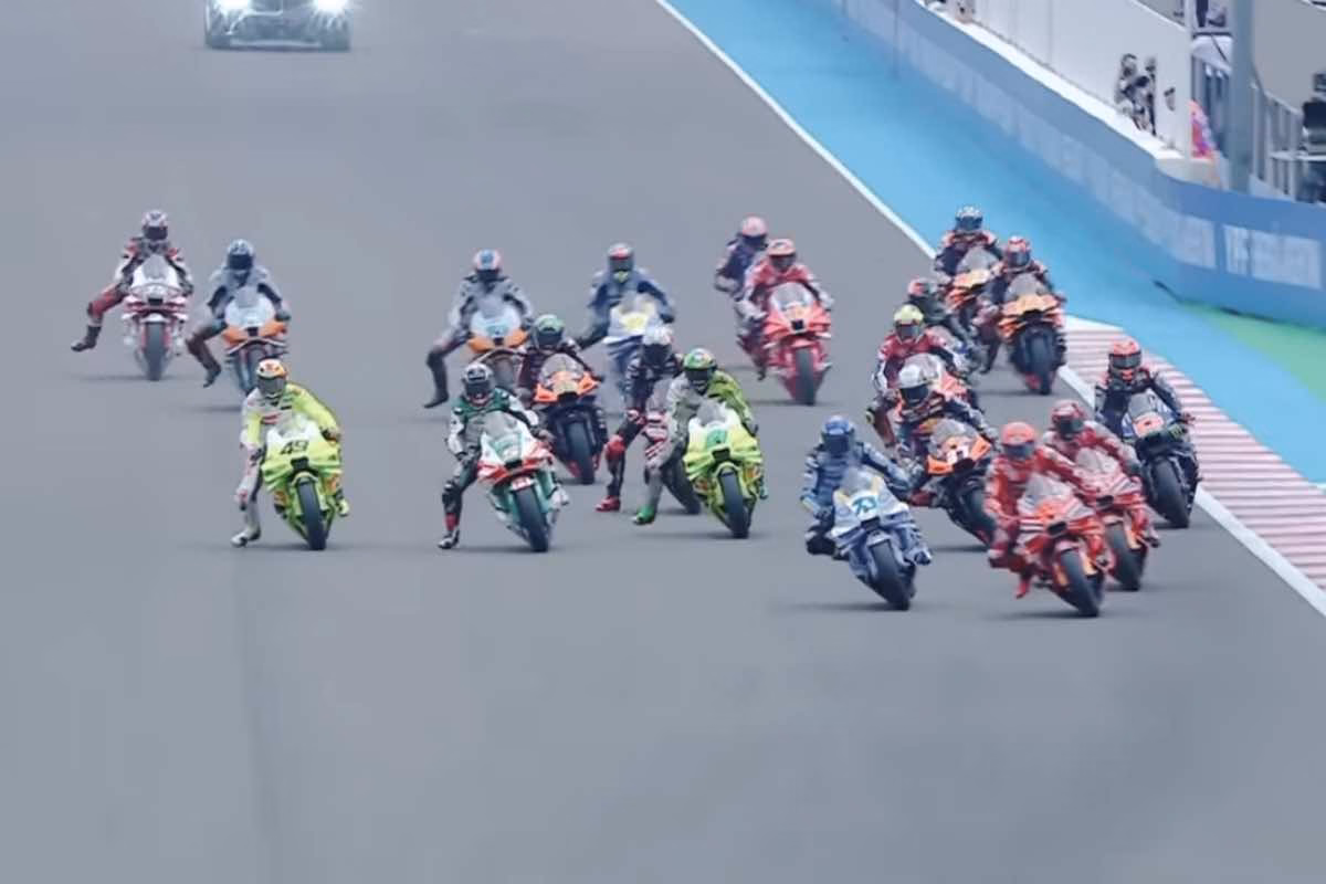 Partenza del Gp d'Argentina