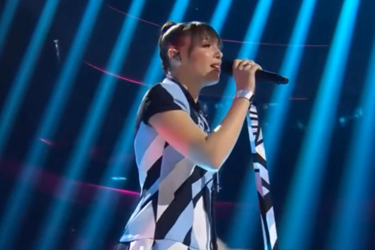 Sarah Toscano a Sanremo