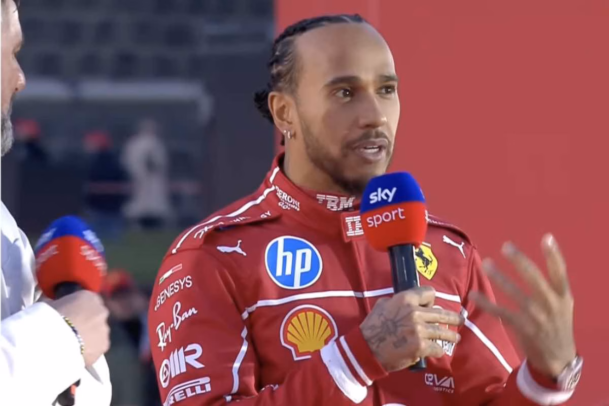 Hamiton a Milano parla ai tifosi