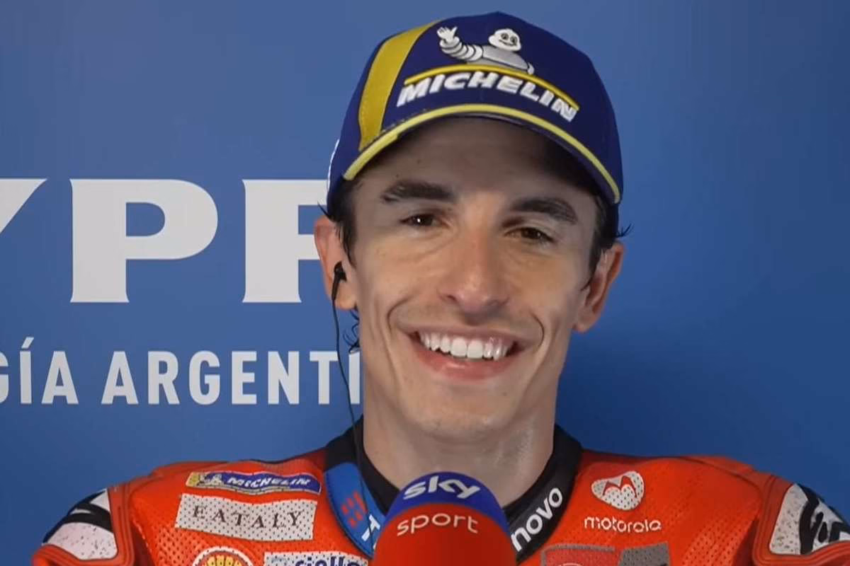 Record vicino, le parole su Marquez