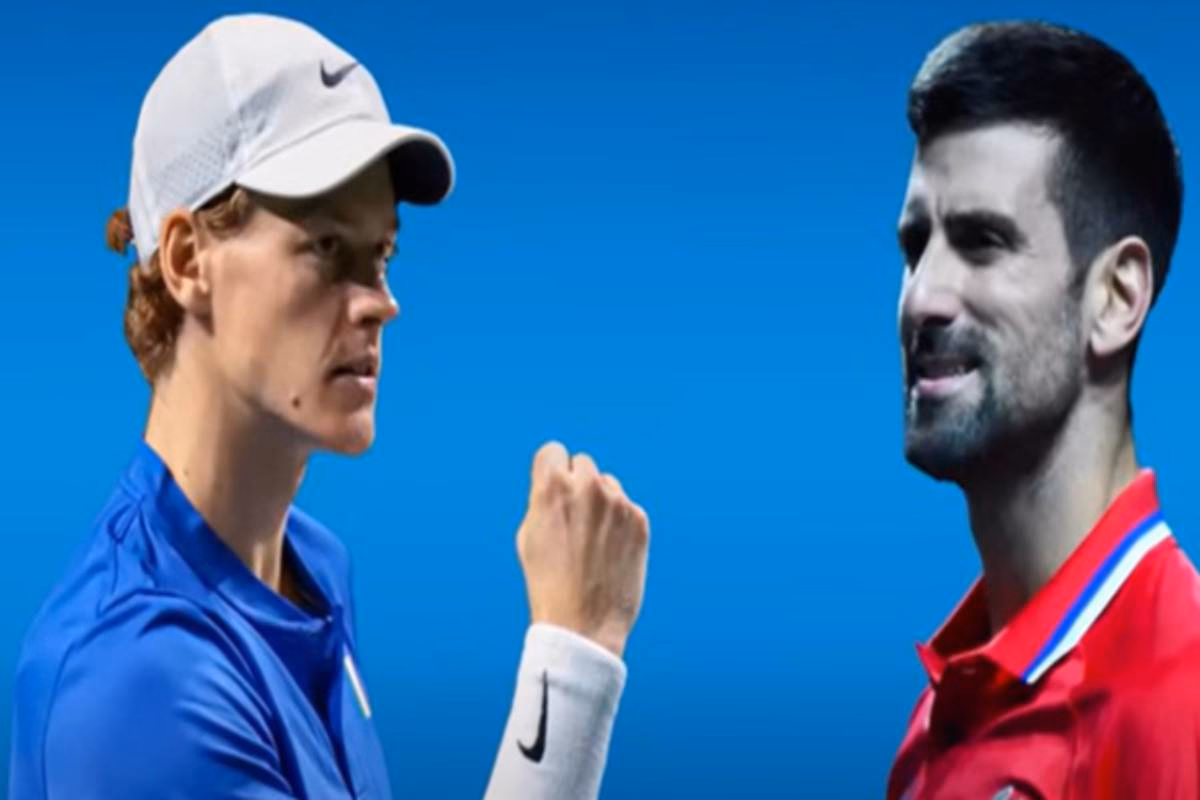Jannik Sinner e Novak Djokovic